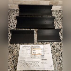 Set Of 4 Floating Shelves From Target With Installation Hardware
